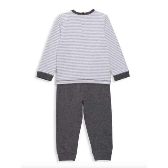 Little Me Baby Boy's 2-Piece Sweatshirt & Joggers Set NEW WITH TAG - Picture 2 of 5